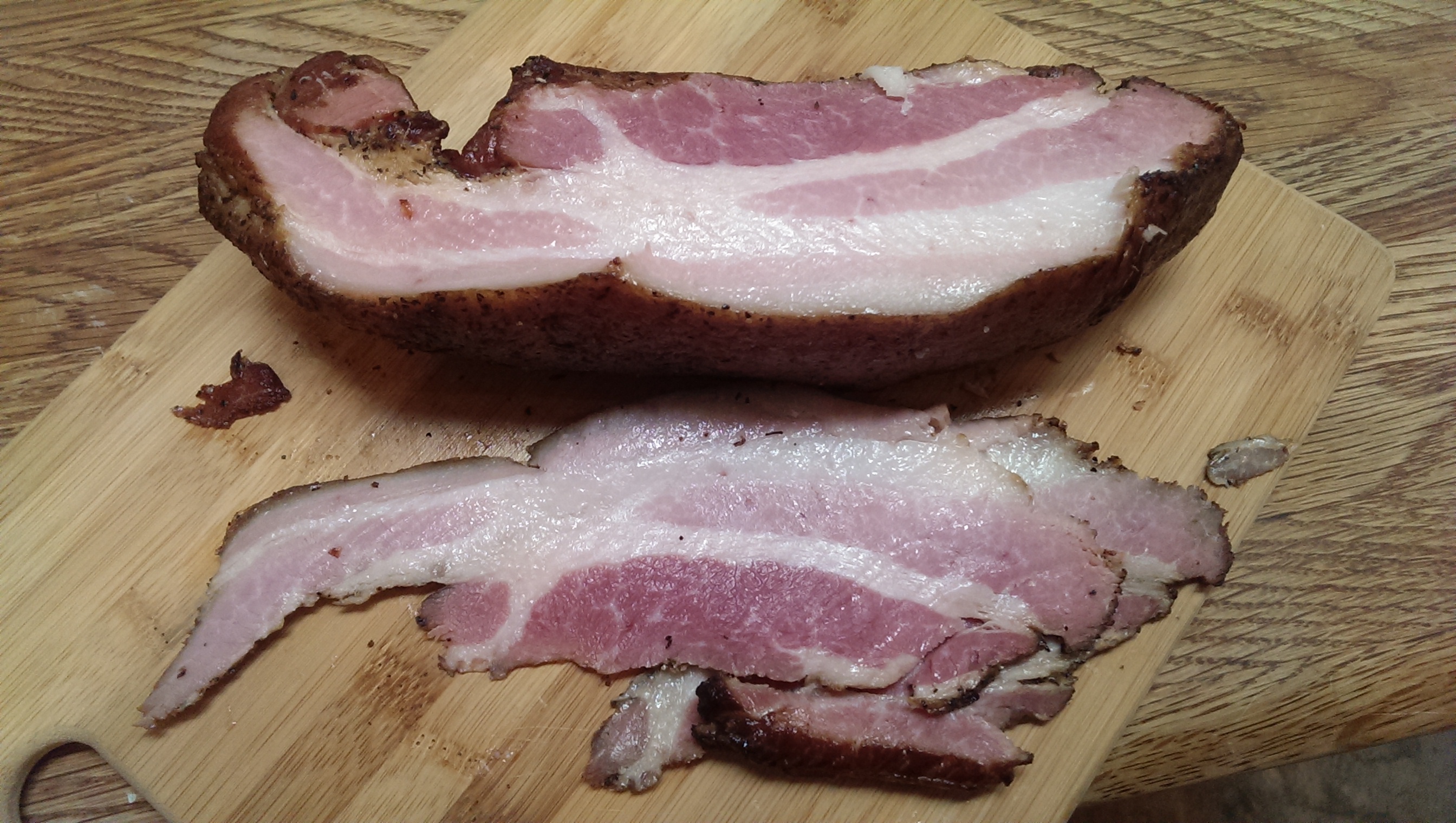 Home Cured Bacon Cast Iron Dan